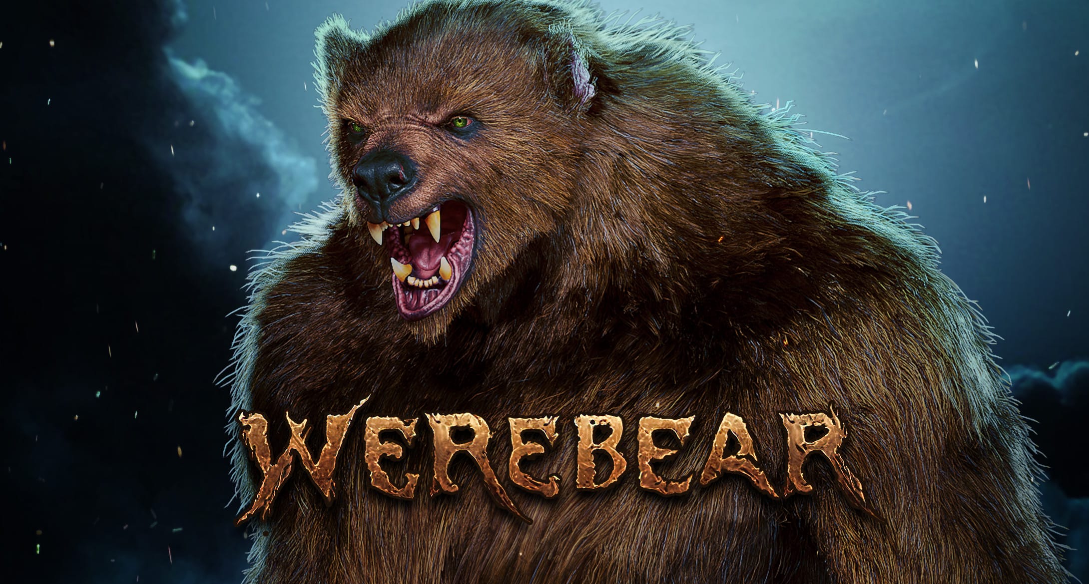 Werebear 3D fantasy character in UE5